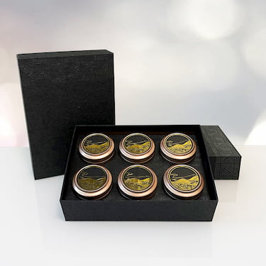 Подарочный набор ассорти черного китайского чая «Черный лес»