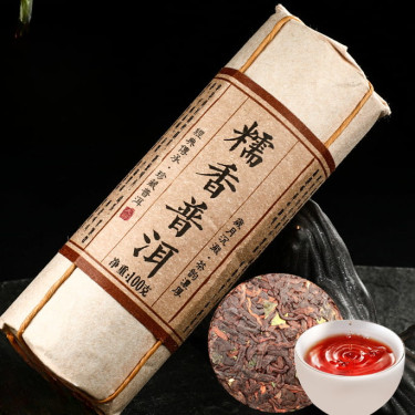 Пуэр Шу Нуо Сианг с ароматом клейкого риса, в таблетках