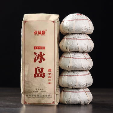 Гнездо Пуэра Шу с ледяного острова Бинг Дао