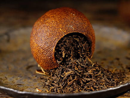 Пуэр в мандарине: как его делают и как заваривают